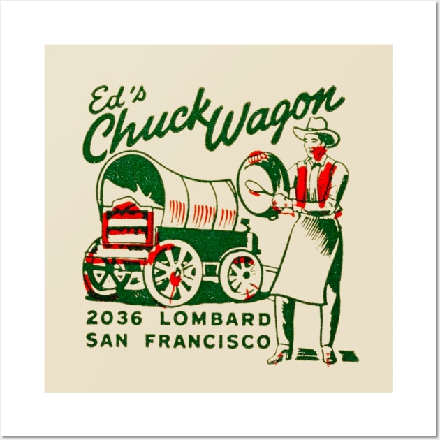 Ed's Chuck Wagon Wall Art by MindsparkCreative